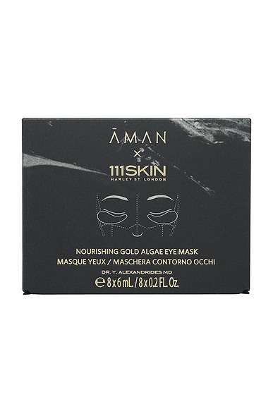 AMAN x 111SKIN Nourishing Gold Algae Eye Mask 8 Pack