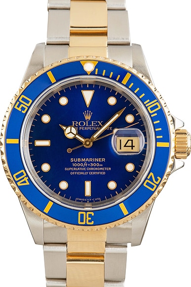 Bob's Watches Rolex 40Mm Submariner 16613