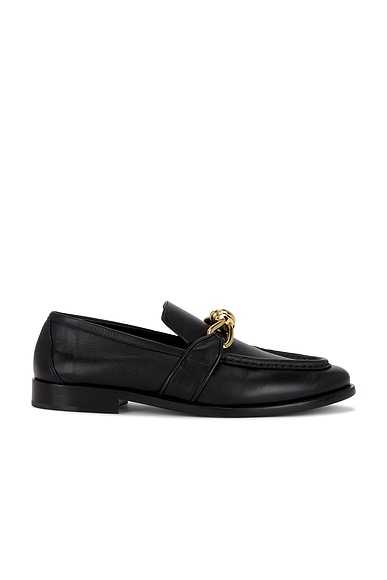 FWRD Renew Bottega Veneta Astaire Loafer in Black