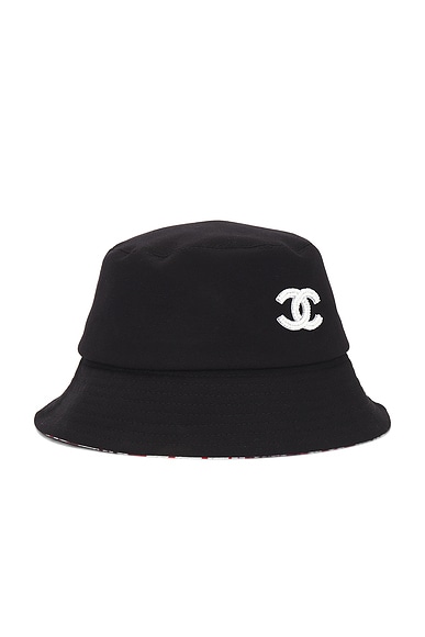 Chanel CC Pearl Bucket Hat