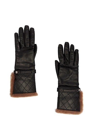 Chanel Lambskin Coco Mark Gloves