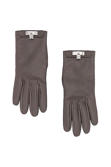 Hermes Kelly Lambskin Gloves