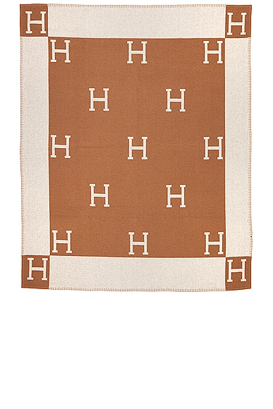 FWRD Renew Hermes Avalon Blanket in Brown