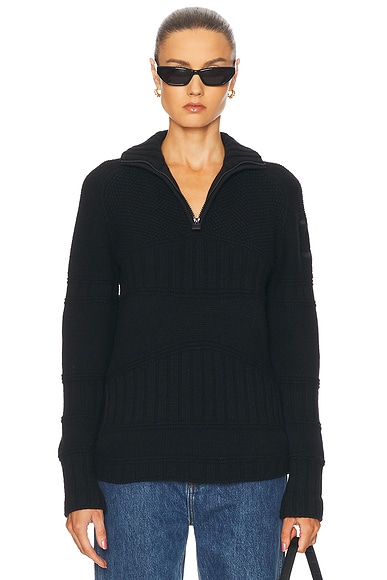 Chanel Quarter Zip Sweater