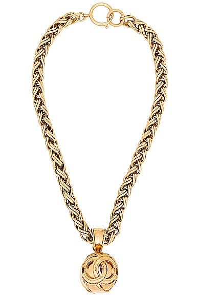 Chanel 1994 Coco Mark Necklace