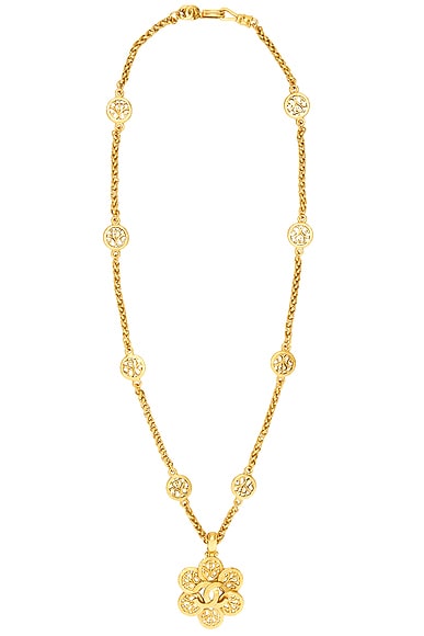 Chanel Coco Mark Pendant Necklace