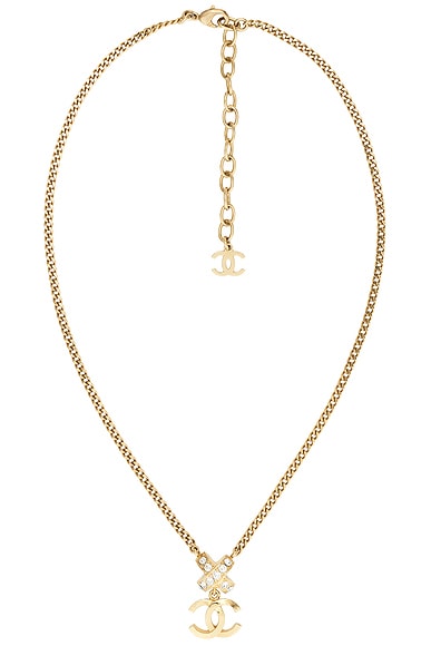 Chanel Coco Mark Stone Necklace