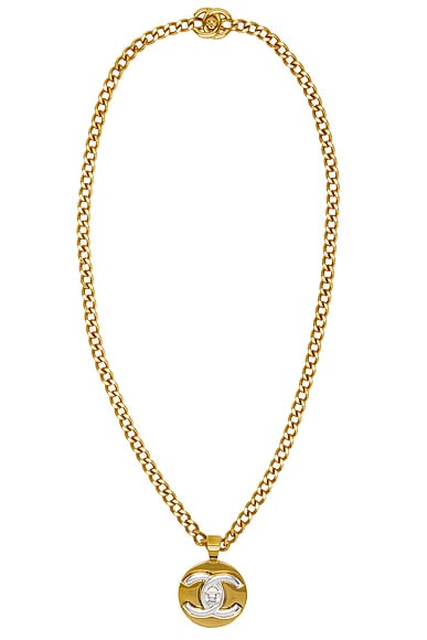 Chanel 1997 CC Turnlock Necklace