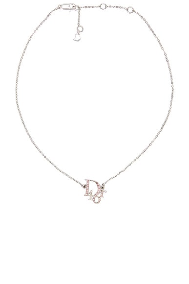 Dior｜JEWERLY (N1971HOMMT 000) CHRISTIAN DIOR VINTAGE 1980s Choker Pave Rhinestone Necklace