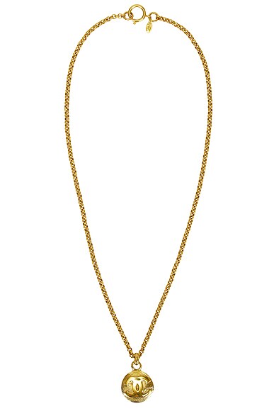 Chanel 1996 Coco Mark Necklace