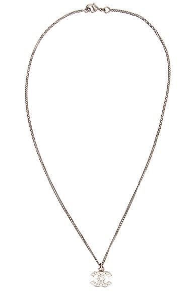 Chanel CC Rhinestone Necklace