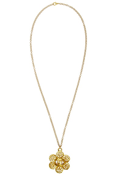 Chanel 1995 Coco Mark Necklace