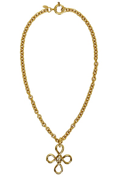 Chanel 1993 Coco Mark Necklace