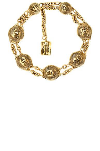 Chanel Sunburst Necklace