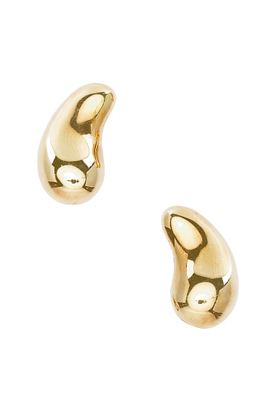 Tiffany & Co. Elsa Peretti 18k Bean Earrings