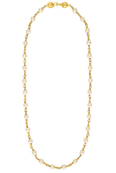 Chanel 1996 CC Pearl Necklace
