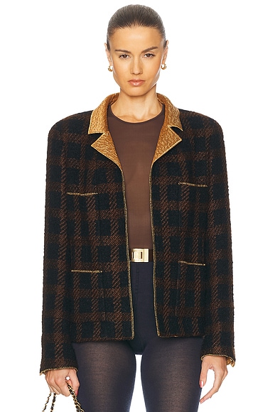 FWRD Renew Chanel 1996 Evening Jacket in Multi