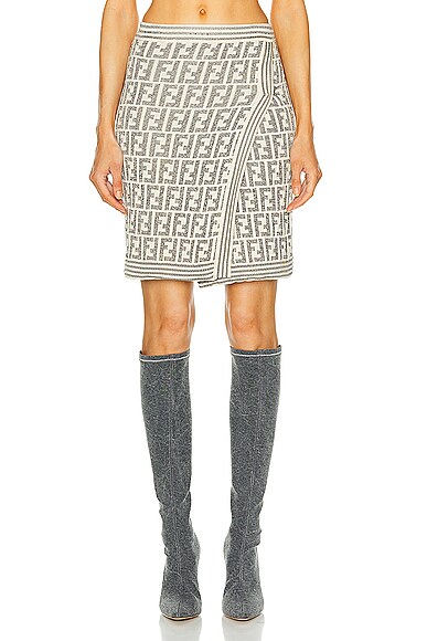 Zucca Skirt in Grey