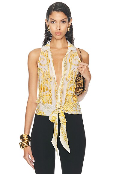 BAROQUE PRINT TOP