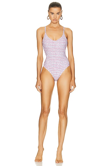 Pre-owned Chanel One Piece Swimsuit In Multi