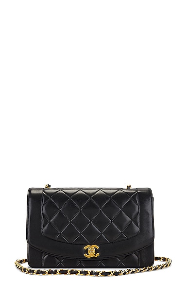 Chanel Lambskin Vintage Diana Flap Bag