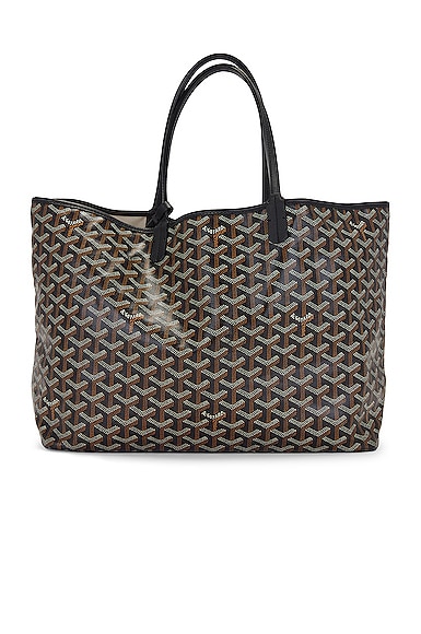 Goyard Black Goyardine Coated Canvas St. Louis PM Tote Available For  Immediate Sale At Sotheby's