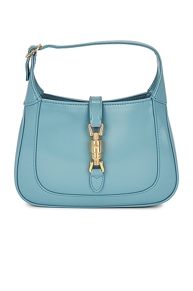 FWRD Renew Gucci Jackie Shoulder Bag in Blue | FWRD