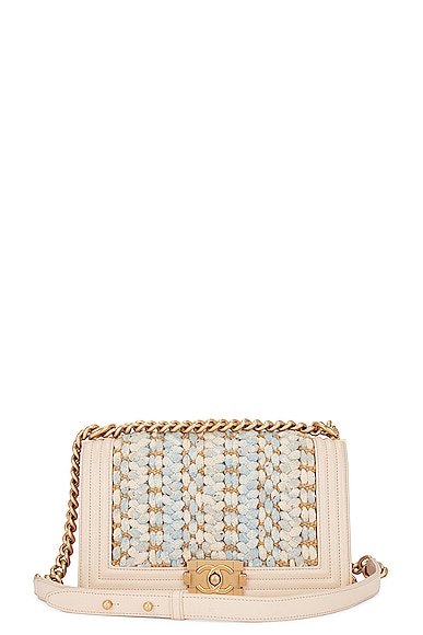 Chanel Tweed Boy Bag