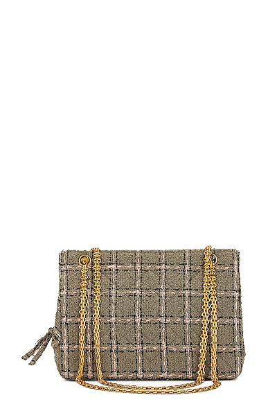 FWRD Renew Chanel Classic Reissue Tote Bag in Olive
