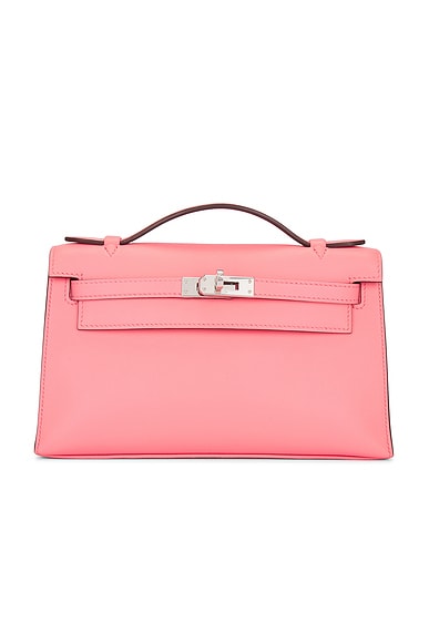 FWRD Renew Hermes Kelly 25 Swift Leather Bag in Nata