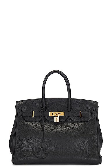 FWRD Renew Hermes Birkin 35 Handbag in Black