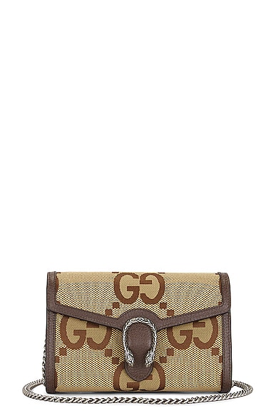 Gucci Jumbo GG Mini Dionysus Shoulder Bag