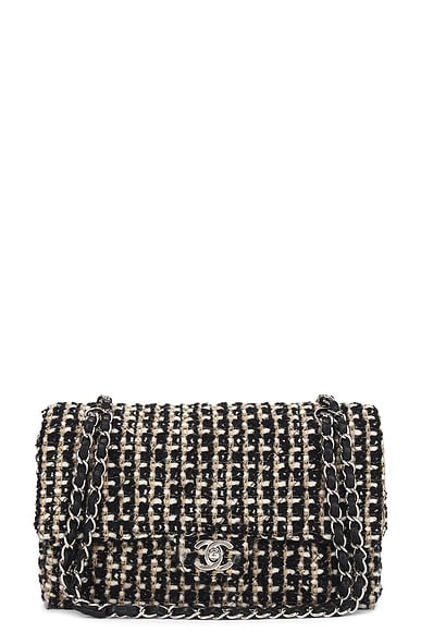 Chanel Tweed Double Flap Bag