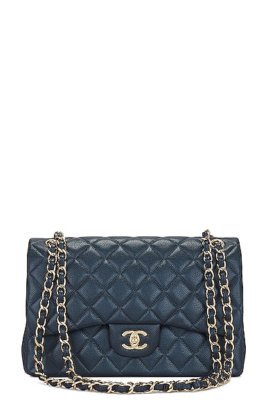 Chanel Matelasse Caviar Turnlock Flap Chain Shoulder Bag