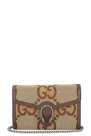 Gucci Dionysus Chain Shoulder Bag In Brown