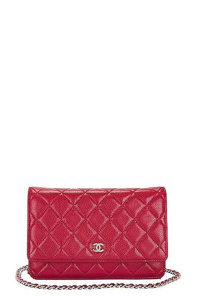 Chanel Caviar Classic Wallet On Chain