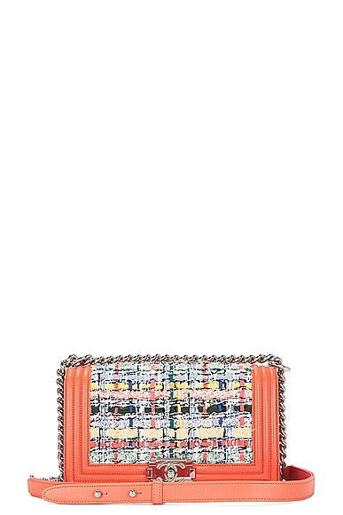 Chanel Tweed Boy Bag
