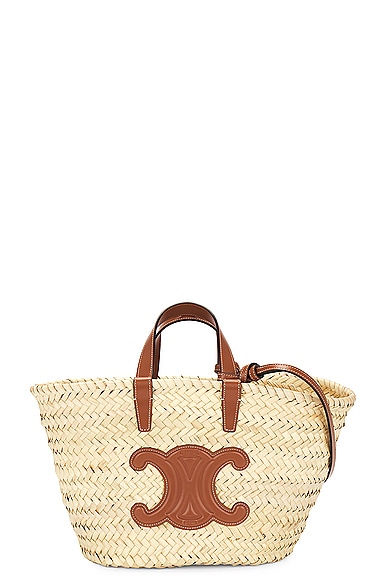 FWRD Renew Celine Basket Bag in Natural | FWRD