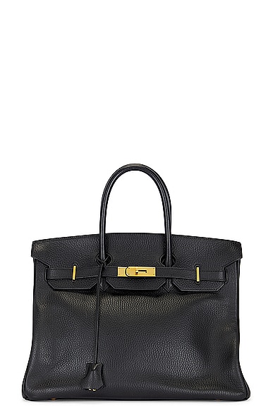 Birkin 35 Handbag in Black