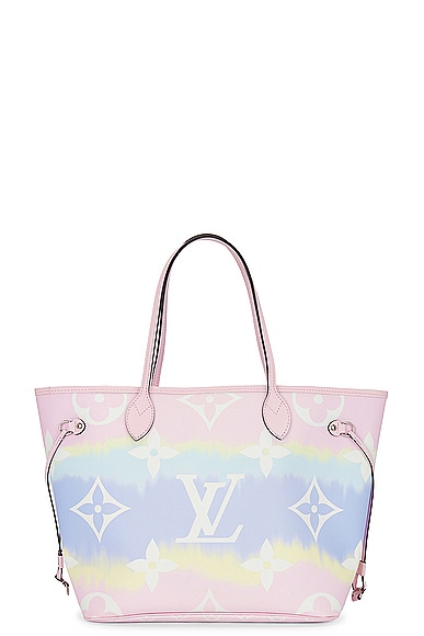 Pre-owned Louis Vuitton Escale Neverfull Mm Tote Bag In Multi