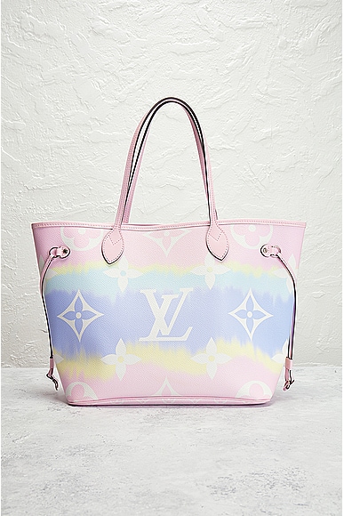 Pre-owned Louis Vuitton Escale Neverfull Mm Tote Bag In Multi