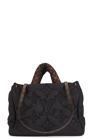 FWRD Renew Louis Vuitton Pillow GM Handbag in Black