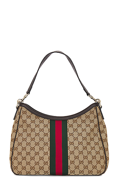 Gucci Gg Shoulder Bag In Beige