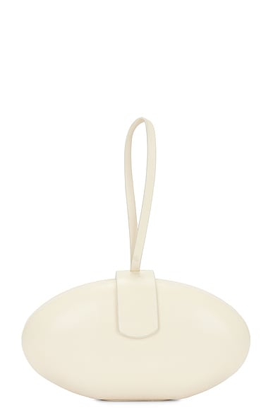 The Row Lou Bag In Ivory Pld