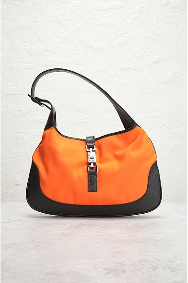 Shop Gucci Jackie Shoulder Bag In Orange