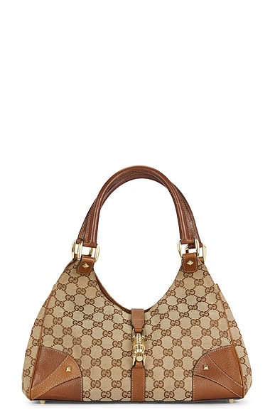 Gucci Jackie Shoulder Bag In Brown