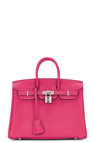 FWRD Renew Hermes Birkin 25 Handbag in Pink