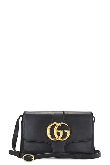 FWRD Renew Gucci Arli Shoulder Bag in Black