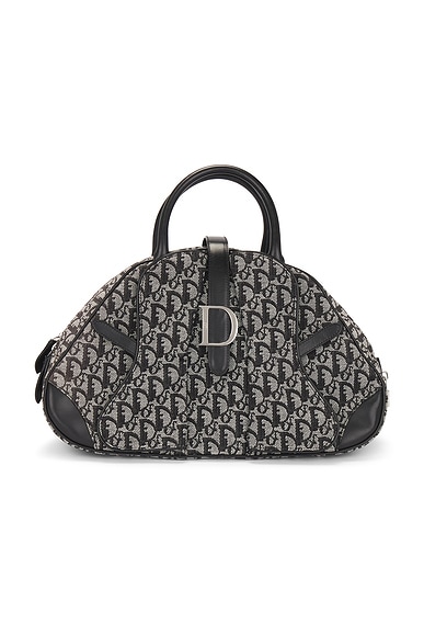 Dior Oblique Double Saddle Bag