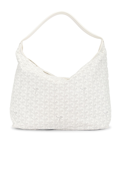 FWRD Renew Goyard Fidji Shoulder Bag in White